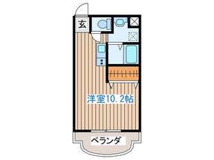 三条ハイツの物件間取画像